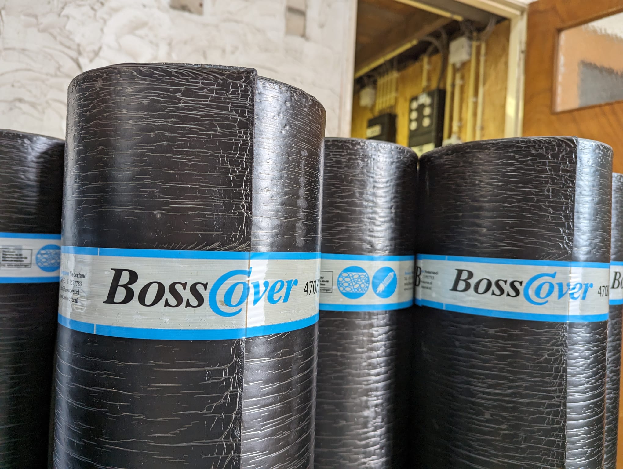 Bosscover Bitumen Dakbedekking - Platdak - Mundimat Dakmaterialen - Kelpen